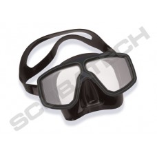 Maske Corsica, Sort silikone Sort