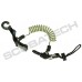 Retractor fjeder med plastik snap-hook