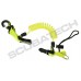 Retractor fjeder med plastik snap-hook