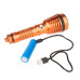 Tecline LED light Zoom, 1500 lm - Orange