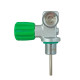 Flaske ventil mono O2 til M26x2 - Viton