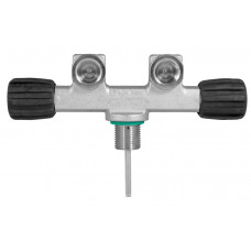 Flaske ventil Dobbelt 5/8" M25 - Viton