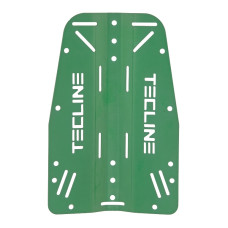 Tecline 3mm Alu bagplade GRØN