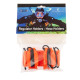 Tecline 2 trins holder - Orange