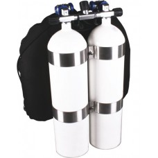 Flaskesæt 2x12 liter med flad bund